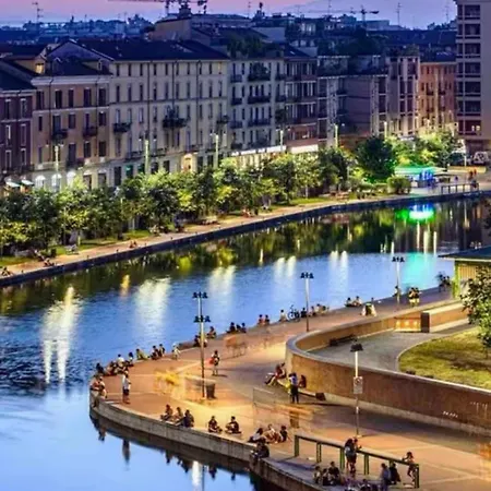 Apartmán Navigli,m2 A Stone's Throw From The Subway *